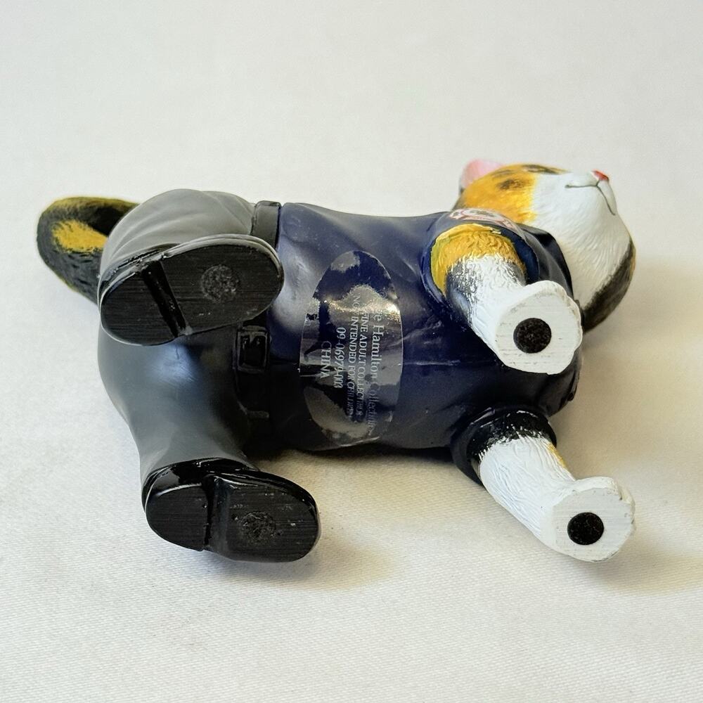 Hamilton Furr-ever Firefighter Hooks & Ladders Cat Figurine - Picture 9 of 11